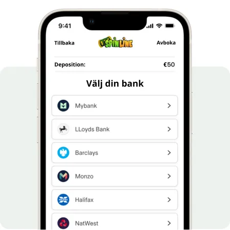 Lista över svenska banker för BankID-inloggning