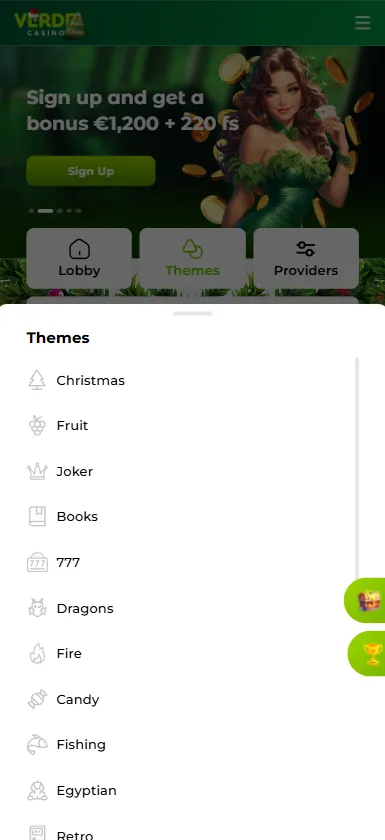 Sortera spel efter olika teman