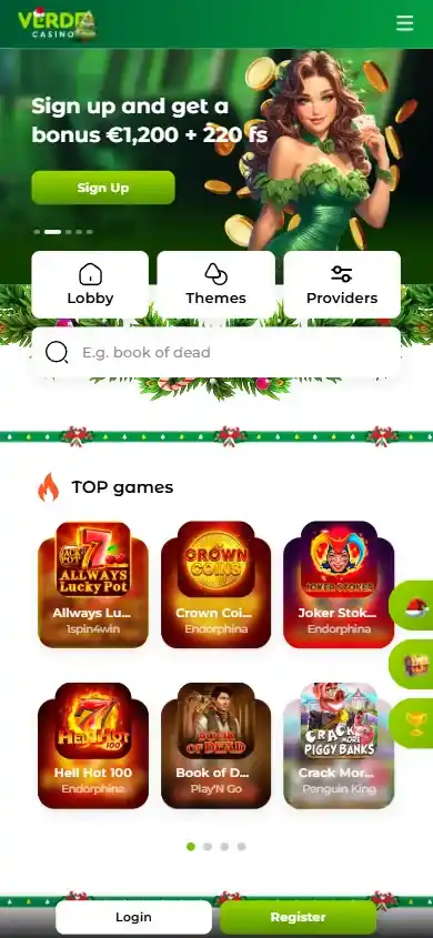 Verde app för smartphones
