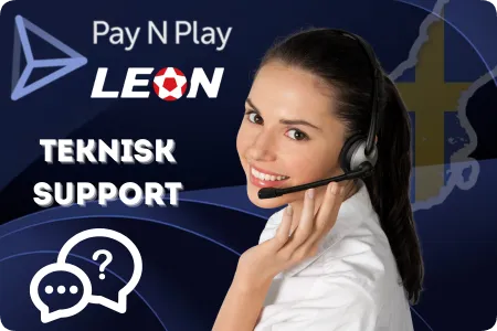 Leons Casino tekniska support 