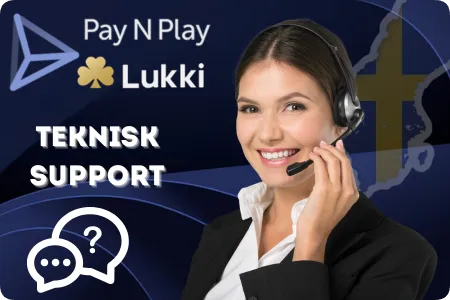 Teknisk support för Lukki Casino