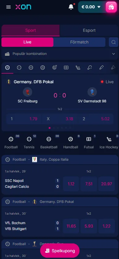 Odds och sportbetting